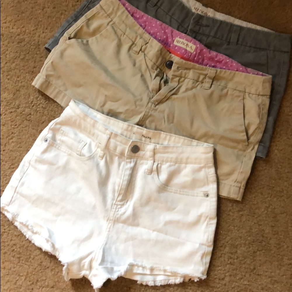 3 pair Target shorts
